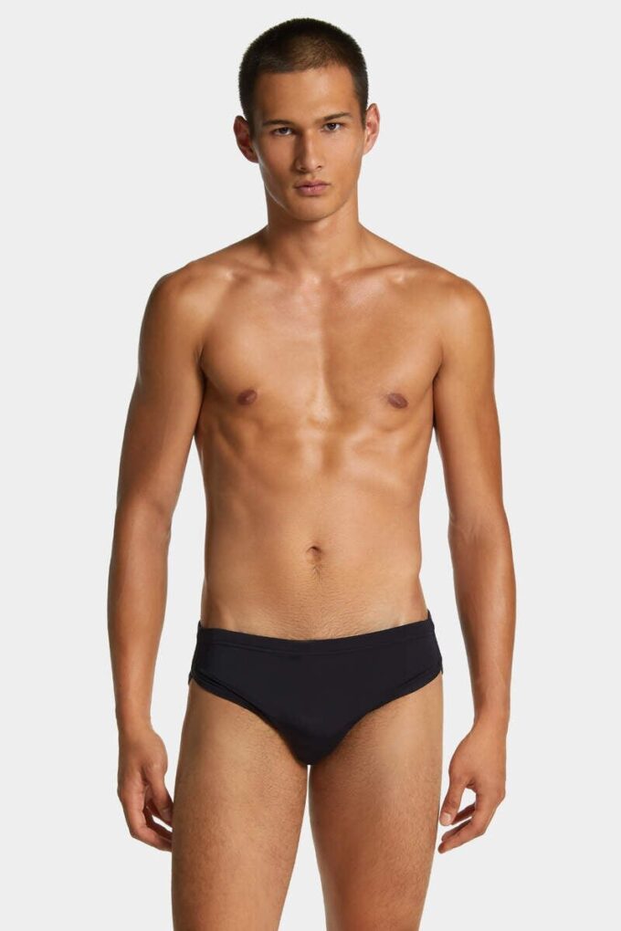 Kąpielówki z logo Dsquared2