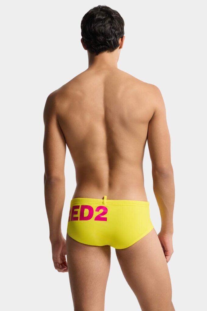 Kąpielówki z logo Dsquared2