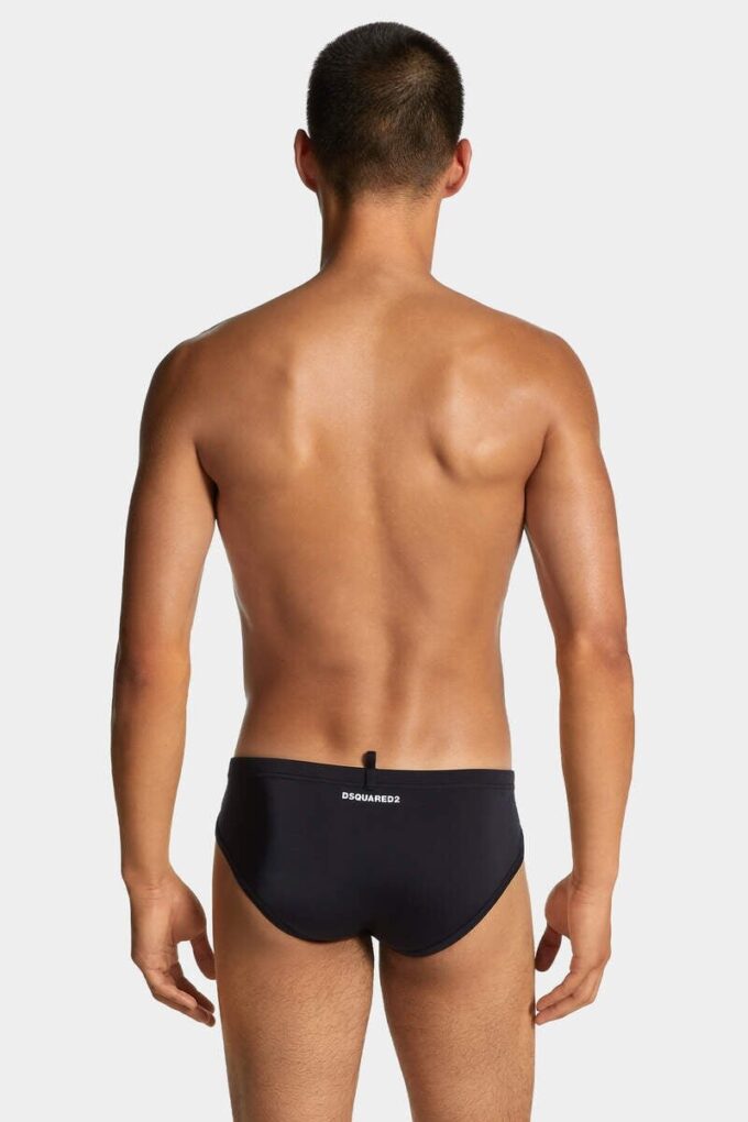 Kąpielówki z logo Dsquared2