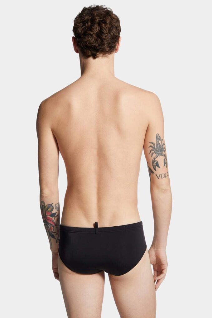 Kąpielówki z logo Dsquared2