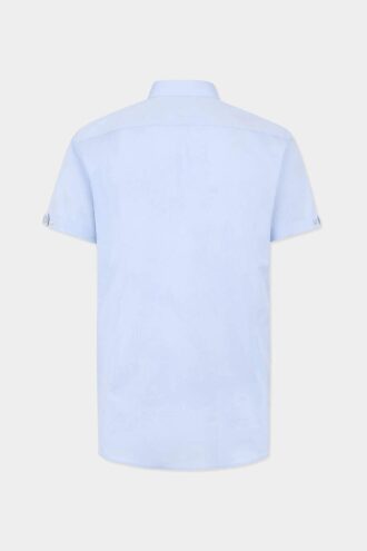 Krótka koszula o kroju Easy Slim