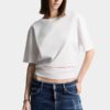 Krótka koszulka Dsquared2 Tape o luźnym kroju
