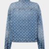 Kurtka dżinsowa unisex w jasnym odcieniu Kurtka dżinsowa unisex w jasnym odcieniu