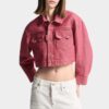 Kurtka jeansowa typu boxy z jeansów oxford Kurtka jeansowa typu boxy z jeansów oxford
