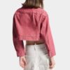 Kurtka jeansowa typu boxy z jeansów oxford Kurtka jeansowa typu boxy z jeansów oxford