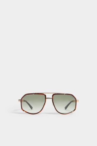 Okulary przeciwsłoneczne Gold Hype Green