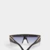 Okulary przeciwsłoneczne Hype Black Gold