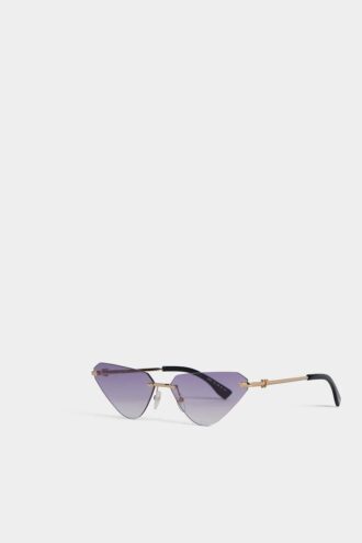 Okulary przeciwsłoneczne Hype Gold Violet