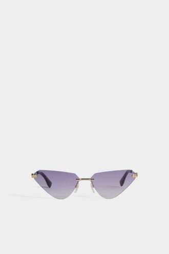Okulary przeciwsłoneczne Hype Gold Violet