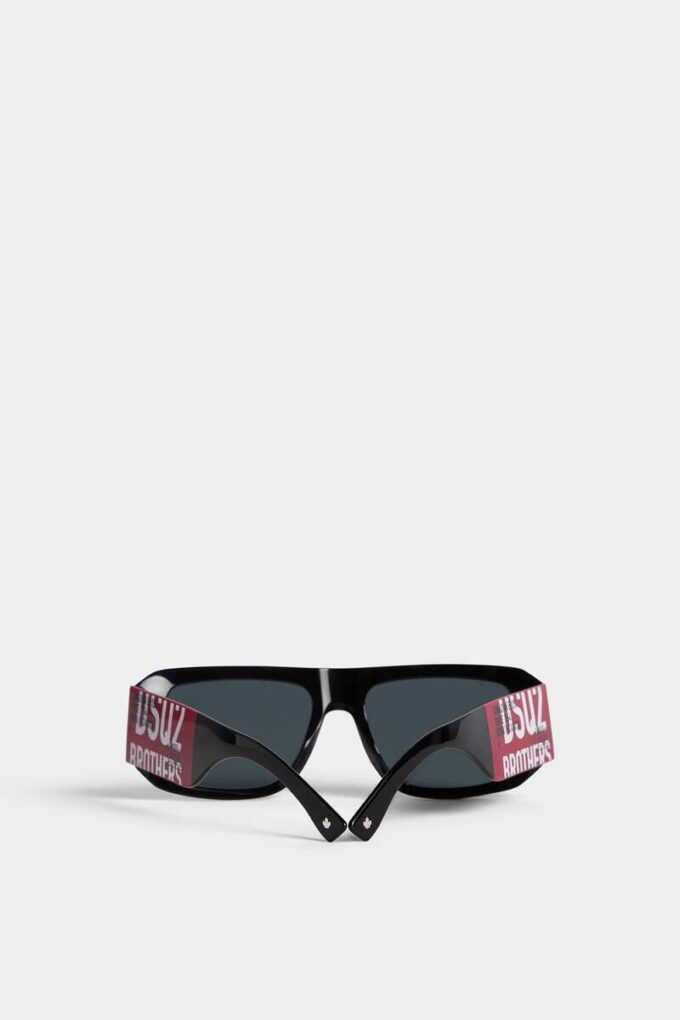 Okulary przeciwsłoneczne Hype w kolorze czarnym i czerwonym Okulary przeciwsłoneczne Hype w kolorze czarnym i czerwonym