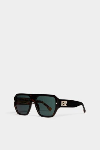 Okulary przeciwsłoneczne w modnym wzorze Havana
