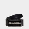 Pasek z plakietką z logo Dsquared2 Pasek z plakietką z logo Dsquared2