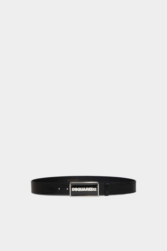 Pasek z plakietką z logo Dsquared2 Pasek z plakietką z logo Dsquared2