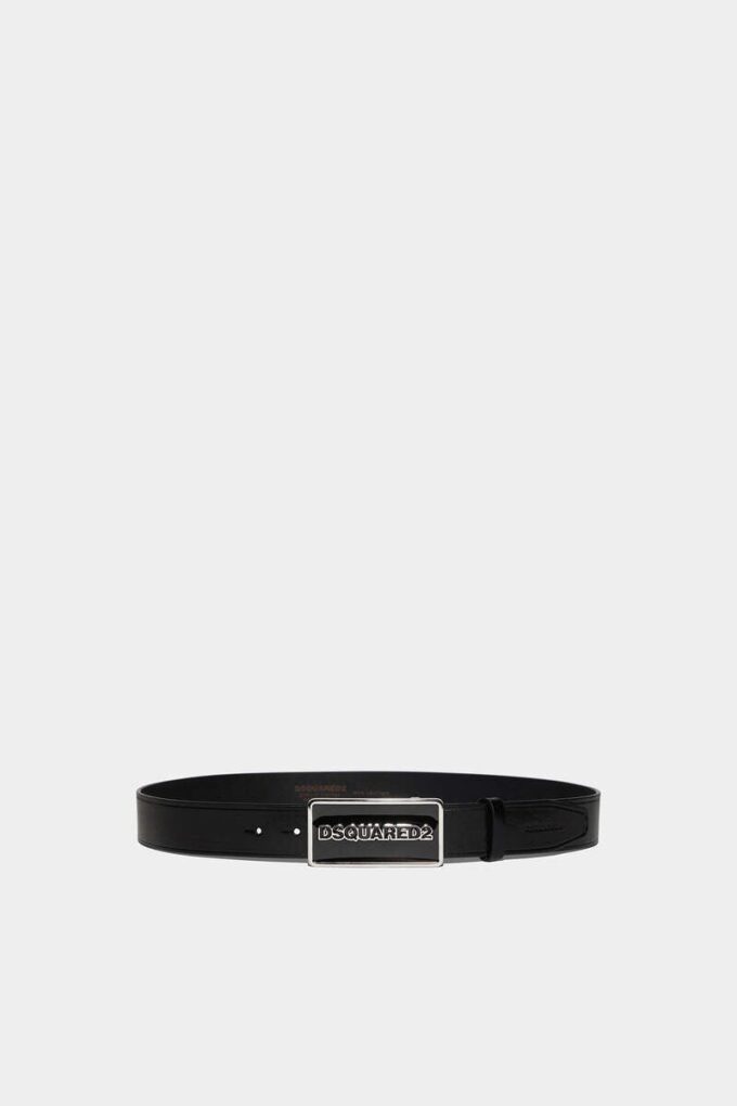 Pasek z plakietką z logo Dsquared2 Pasek z plakietką z logo Dsquared2