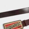 Pasek z plakietką z logo Dsquared2 Pasek z plakietką z logo Dsquared2