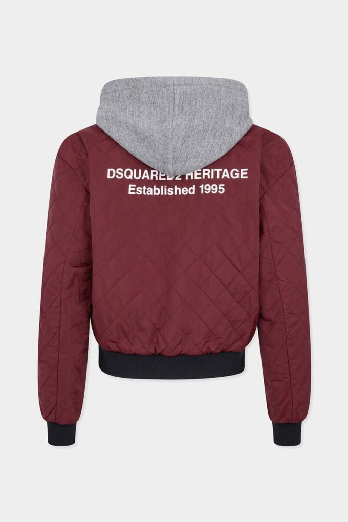 Pikowana kurtka bomberka D2 Heritage