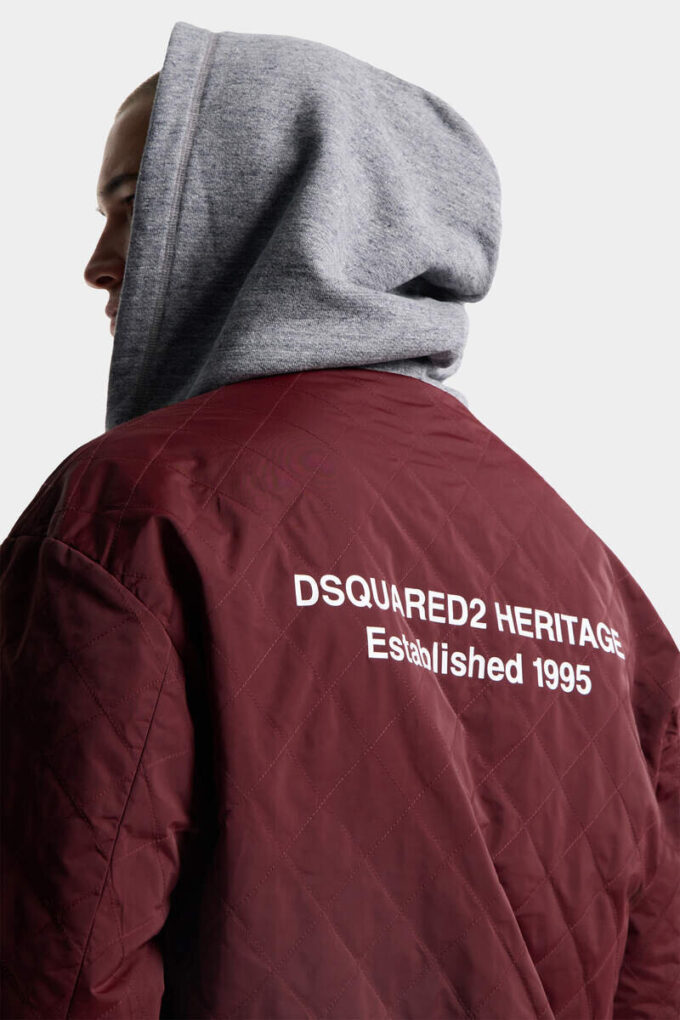 Pikowana kurtka bomberka D2 Heritage