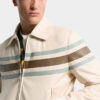 Preppy skórzana kurtka typu blouson