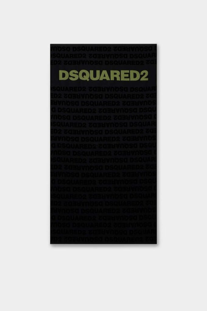 Ręcznik plażowy z logo Dsquared2 Ręcznik plażowy z logo Dsquared2
