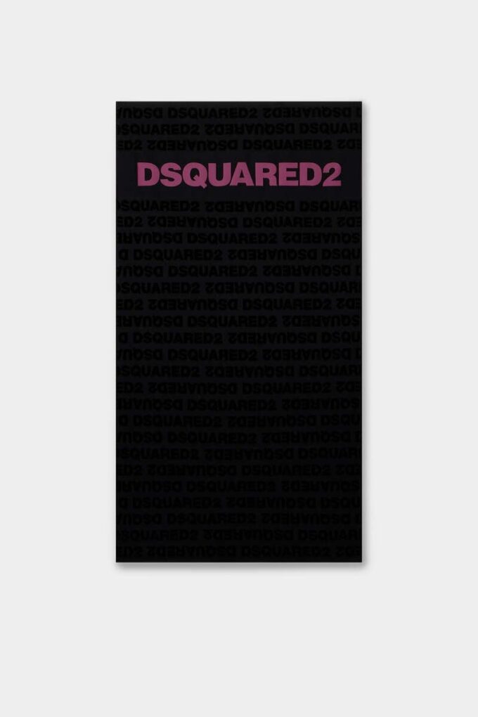 Ręcznik plażowy z logo Dsquared2