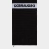 Ręcznik plażowy z logo Dsquared2 Ręcznik plażowy z logo Dsquared2