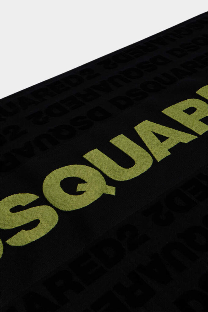 Ręcznik plażowy z logo Dsquared2 Ręcznik plażowy z logo Dsquared2