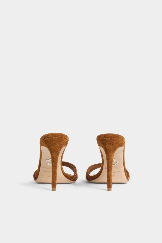 Sandały typu twin mule