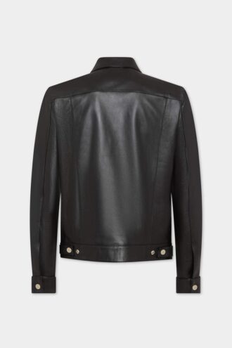 Skórzana kurtka w stylu Jeansów