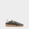 Sneakersy Dsquared2 Rebels z postarzanej skóry