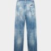 Spodnie dresowe z jasnego denimu