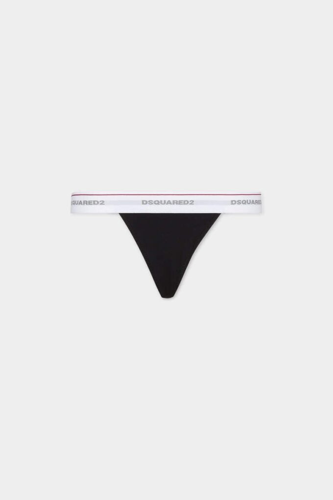 Stringi z logo Dsquared2