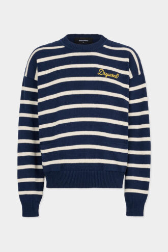 Sweter w paski