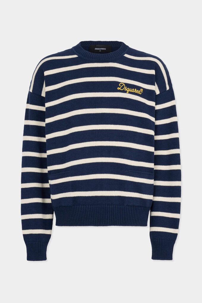 Sweter w paski