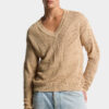 Sweter z dekoltem w serek Sweter z dekoltem w serek