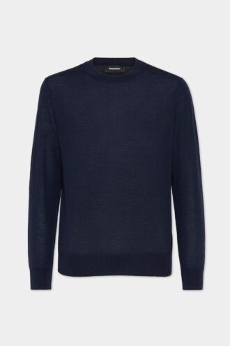 Sweter z okrągłym dekoltem