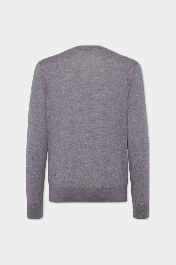 Sweter z okrągłym dekoltem D2