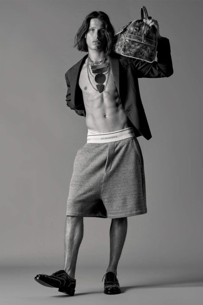 Szorty Dsquared2 Tape Big Fit