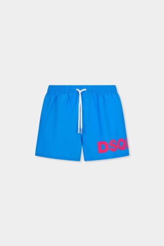 Szorty kąpielowe midi z logo Dsquared2