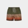 Szorty kąpielowe midi z logo Dsquared2 Szorty kąpielowe midi z logo Dsquared2