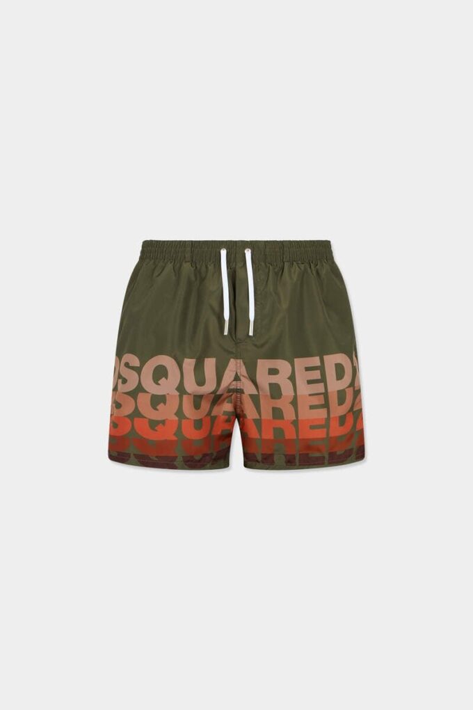 Szorty kąpielowe midi z logo Dsquared2 Szorty kąpielowe midi z logo Dsquared2