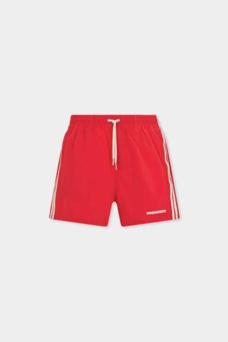 Szorty kąpielowe midi z logo Dsquared2