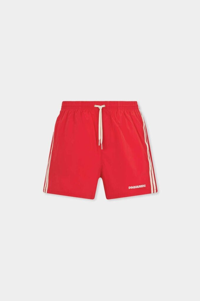 Szorty kąpielowe midi z logo Dsquared2 Szorty kąpielowe midi z logo Dsquared2