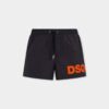 Szorty kąpielowe midi z logo Dsquared2