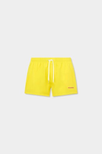 Szorty kąpielowe midi z logo Dsquared2