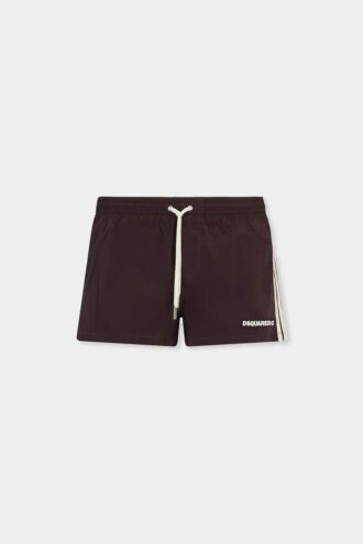 Szorty kąpielowe midi z logo Dsquared2