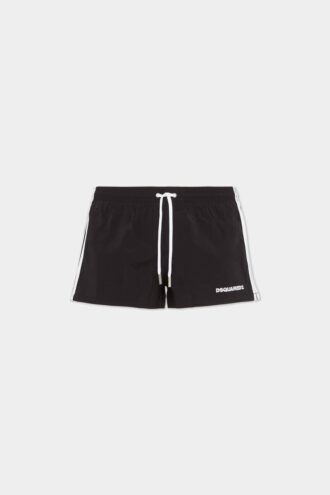 Szorty kąpielowe midi z logo Dsquared2