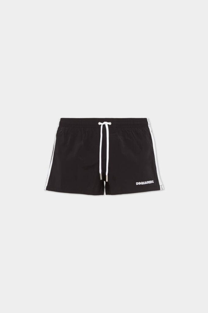 Szorty kąpielowe midi z logo Dsquared2 Szorty kąpielowe midi z logo Dsquared2