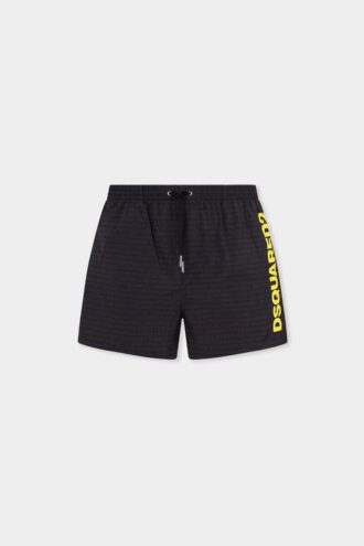 Szorty kąpielowe midi z logo Dsquared2