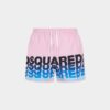 Szorty kąpielowe midi z logo Dsquared2 Szorty kąpielowe midi z logo Dsquared2