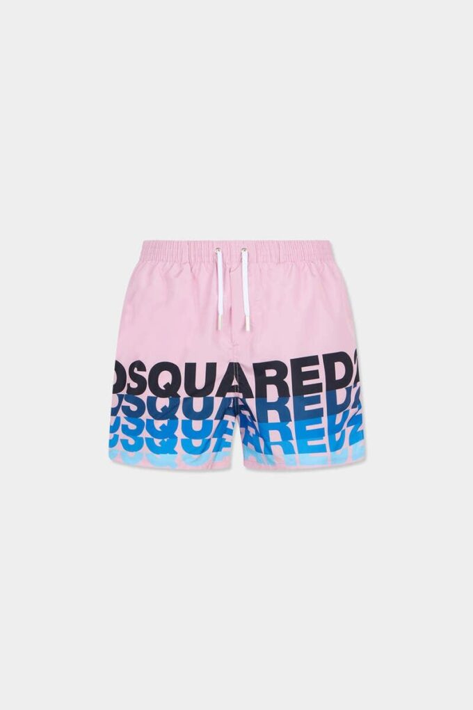 Szorty kąpielowe midi z logo Dsquared2 Szorty kąpielowe midi z logo Dsquared2